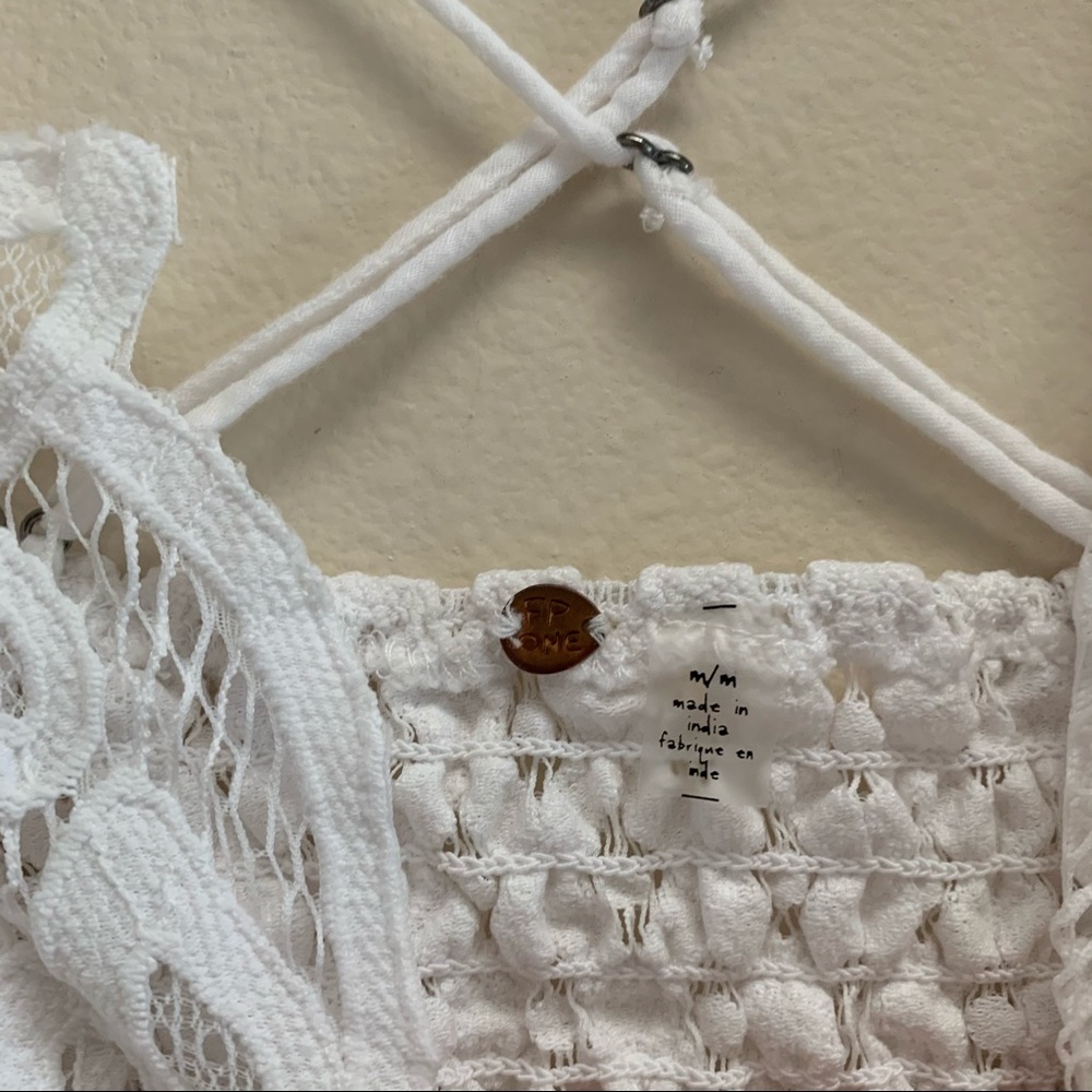 Free People Adella White Bralette - Picture 3 of 5